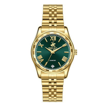 Beverly Hills Polo Club Gold Stainless Steel  Watch - BP3808C.170