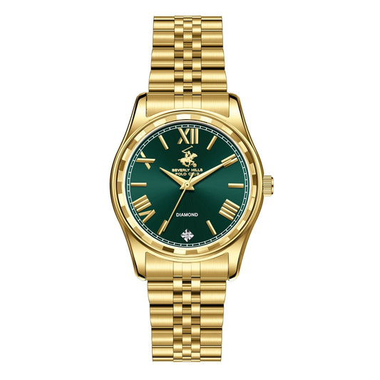 Beverly Hills Polo Club Gold Stainless Steel  Watch - BP3808C.170