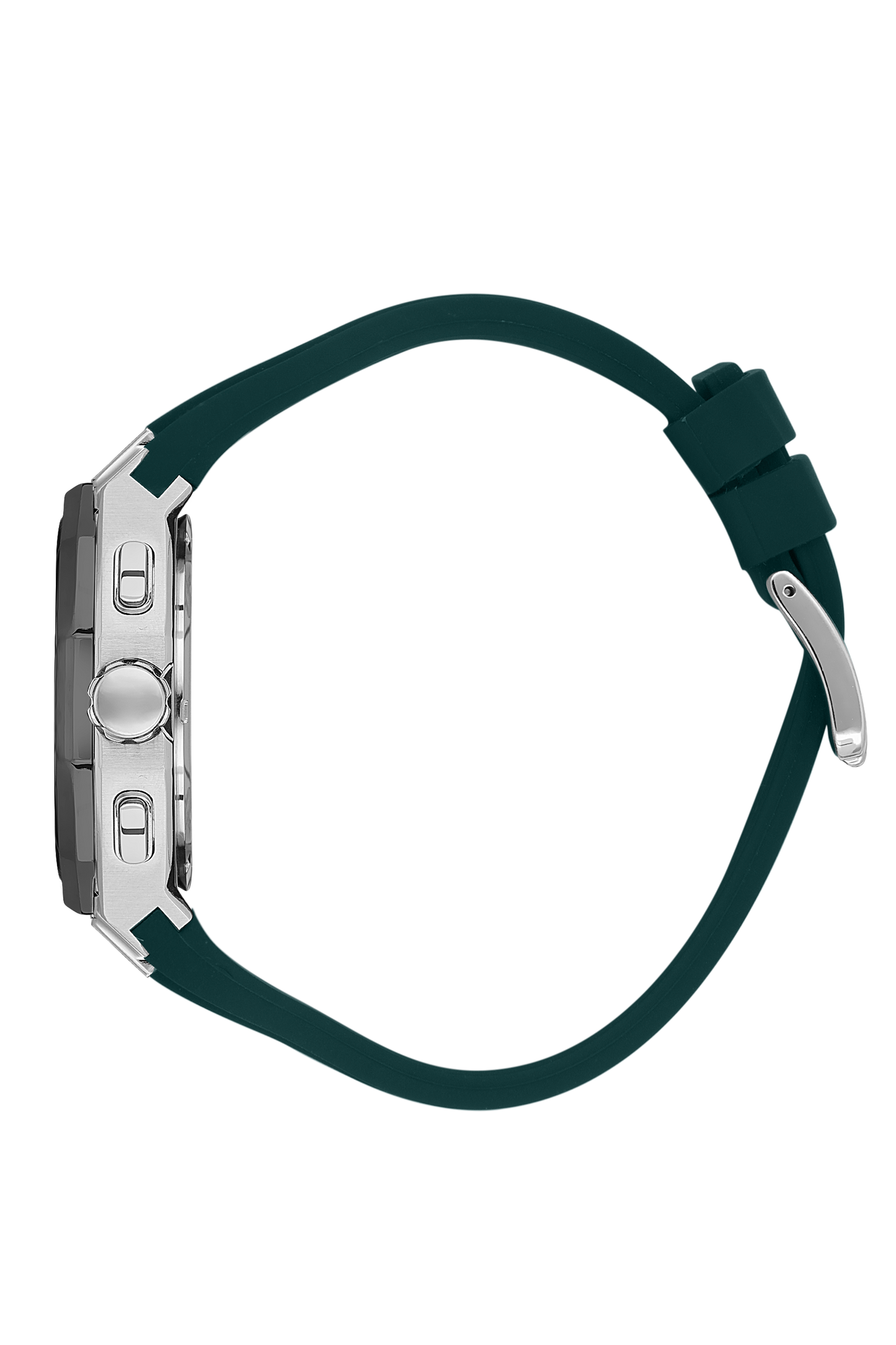 BEVERLY HILLS POLO CLUB Green Chronograph Silicone Watch – BP3557X.375