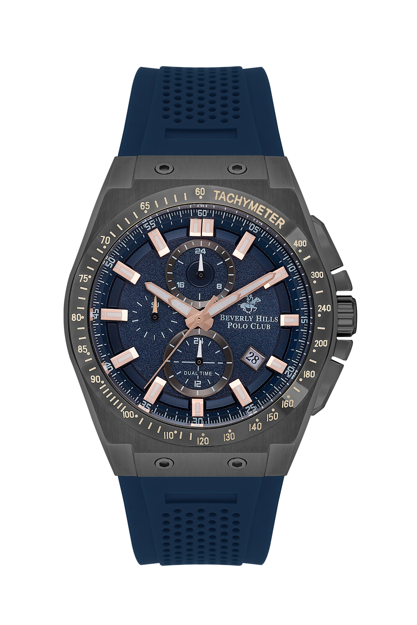 Beverly Hills Polo Club Multifunction Blue Dial Blue Strap Watch – BP3541X.099