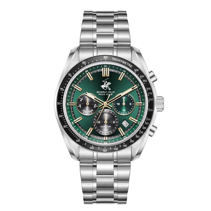 Beverly Hills Polo Club Silver Watch - BP3814X.370