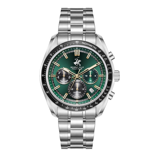 Beverly Hills Polo Club Silver Watch - BP3814X.370