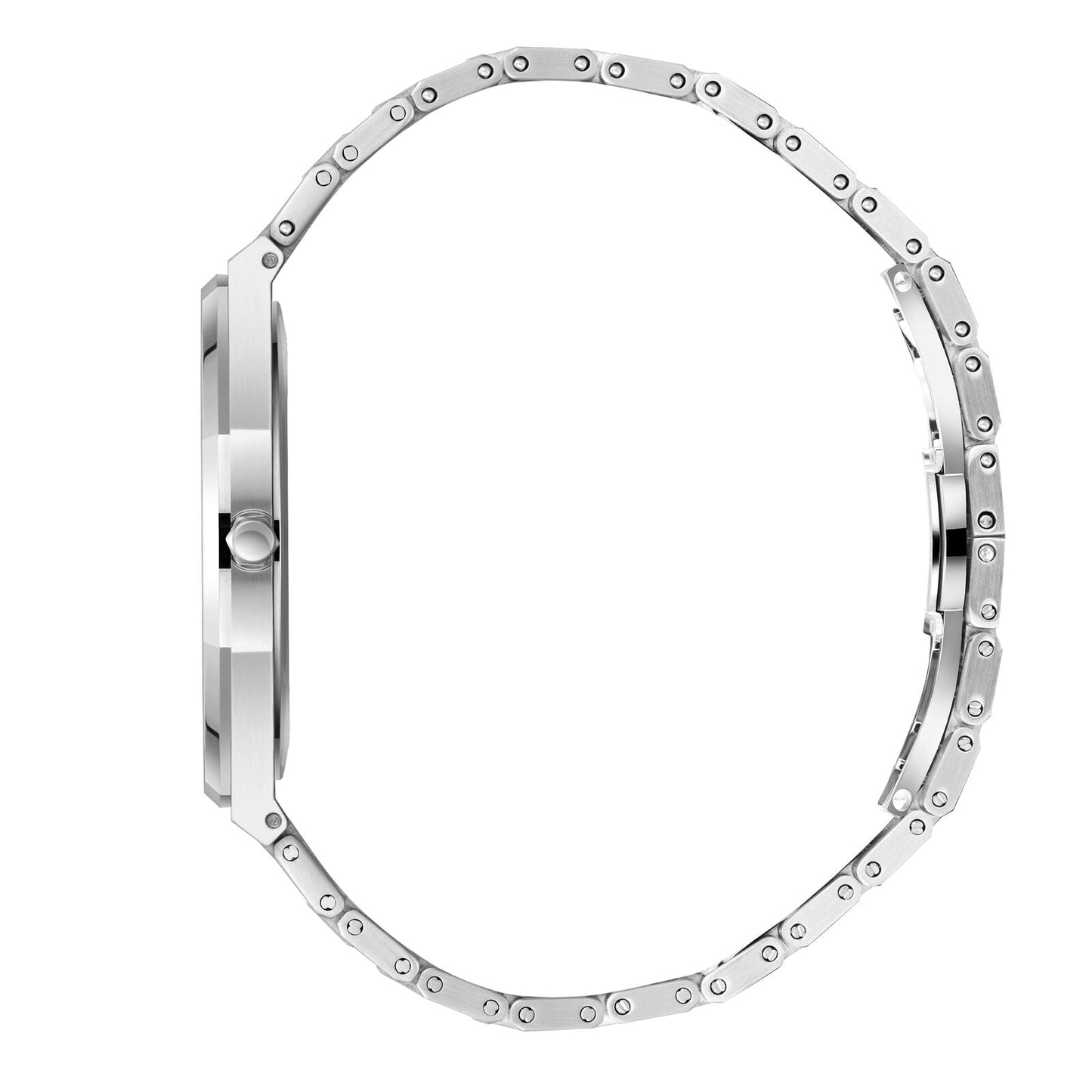 Beverly Hills Polo Club Slim Tech 5 Blue Dial Silver Watch - BP3825X.390