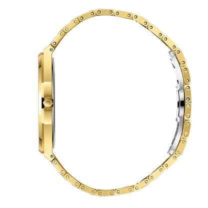 Beverly Hills Polo Club Slim Tech 5 All Gold Watch - BP3825X.130