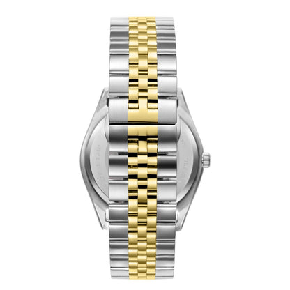 Beverly Hills Polo Club Slim Tech 5 Silver Dial Two-Tone Watch - BP3830X.230