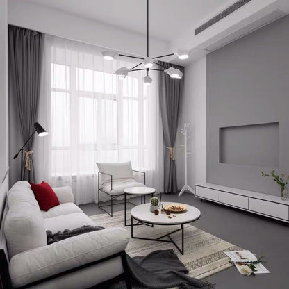 100% Blockout Grey Readymade Curtain drapes – 8 sizes