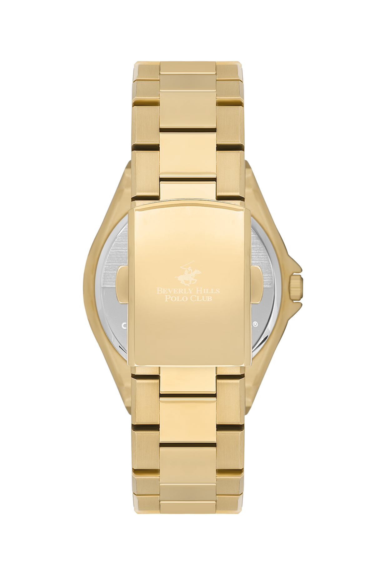 Beverly Hills Polo Club Gold & Mother Pearl Diamond Watch – BP3570X.120
