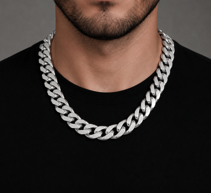 Big Daddy 18MM Cuban Link Stainless Steel Chain
