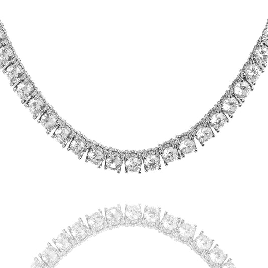 Big Daddy 6MM Diamond Silver Tennis Iced Out Chain