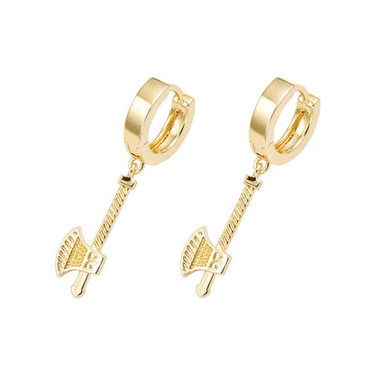 Big Daddy Axe Drop Earring
