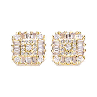 Big Daddy Iced Out Diamond Stud Earring 2.0