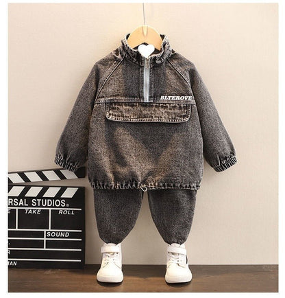 Boys Spring Clothing New Clothes Fashionable Handsome Children's Clothing - SMARTMARTNZ