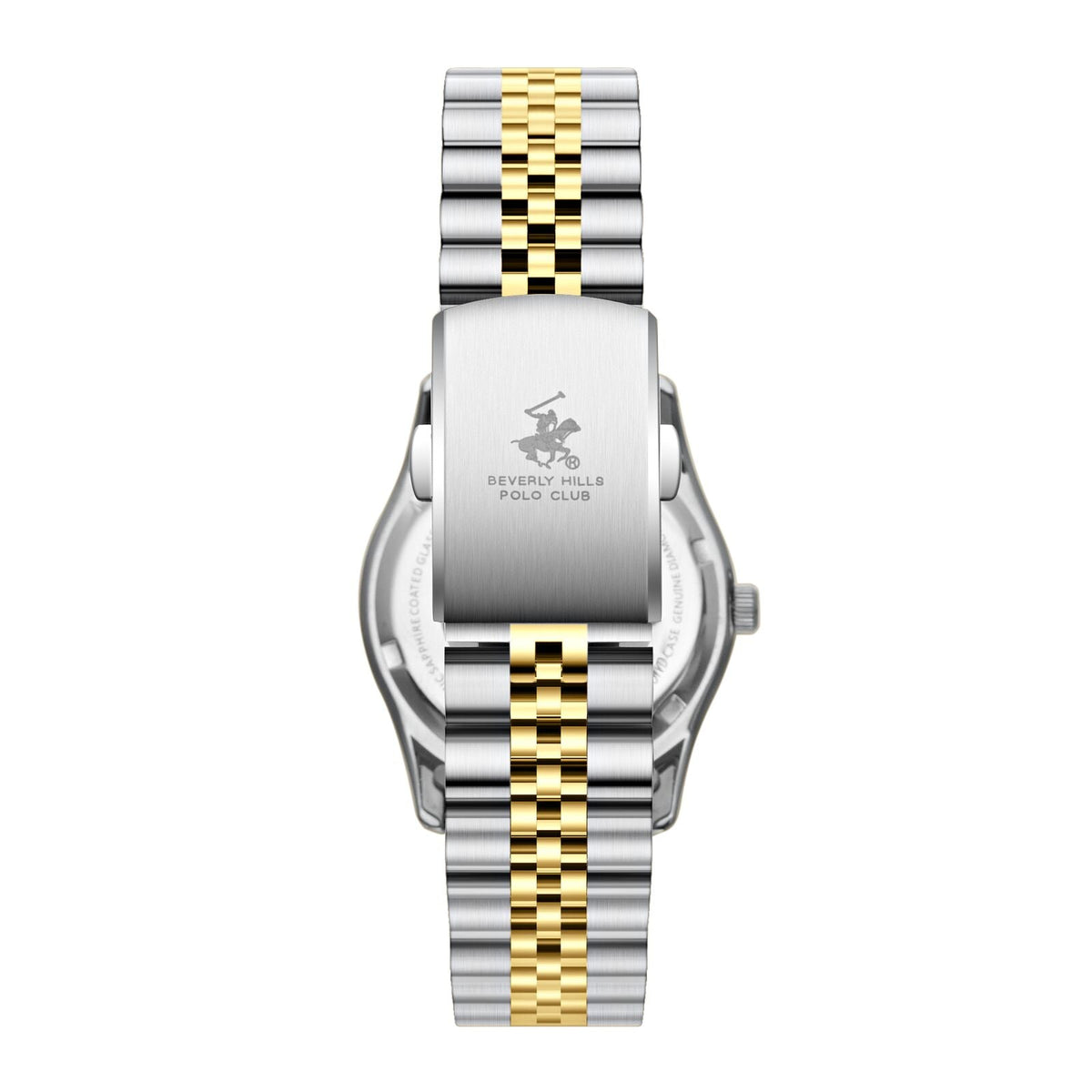 Beverly Hills Polo Club Luxury Two-Tone Genuine Diamond Watch - BP3808C.220