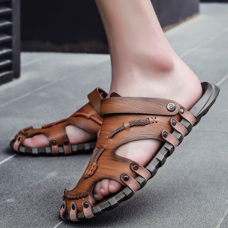Breathable Non - Slip Beach Shoes – Plus Size Men - SMARTMARTNZ
