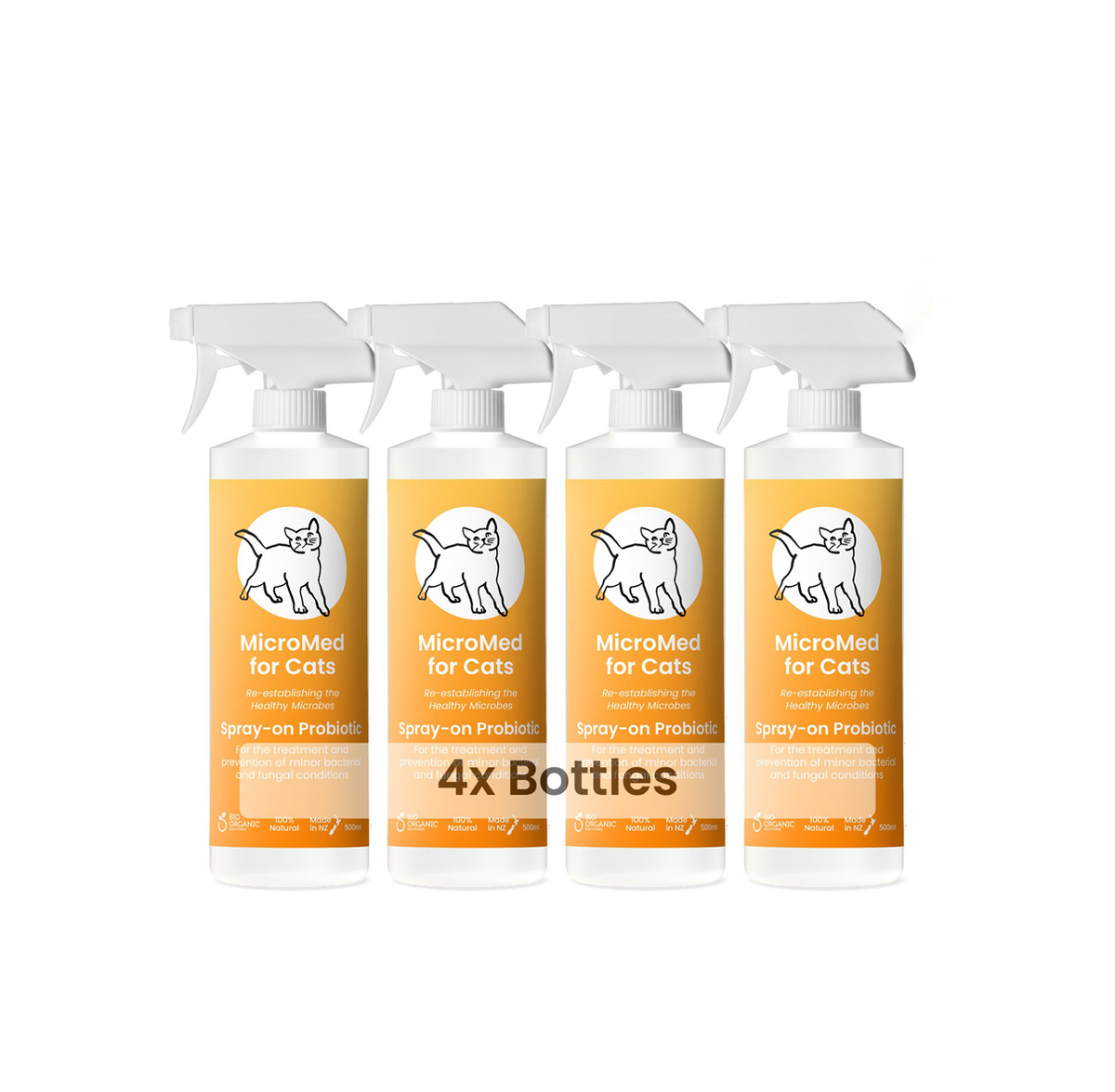 MicroMed for Cats Acute Care – 4 x 500ml Bundle