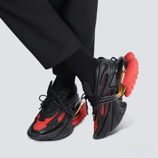 Designer Vintage Sneakers – Breathable Chunky Casual Shoes - SMARTMARTNZ