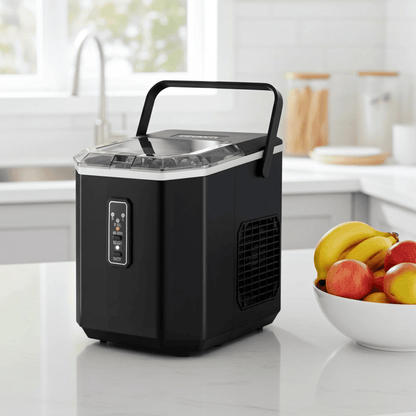 Devanti 12kg Ice Maker Machine 1.3L w/Scoop Holder Black
