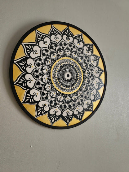 "Divine Circles: Flourish Hand Drawn Mandala" Paintings
