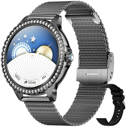 EIGIIS New Smart Watch Women I58 1.32 - inch HD Screen Fashion Sports Watches Bluetooth Call Health Monitor IP67 Life Waterproof - SMARTMARTNZ