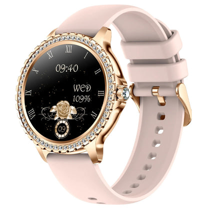 EIGIIS New Smart Watch Women I58 1.32 - inch HD Screen Fashion Sports Watches Bluetooth Call Health Monitor IP67 Life Waterproof - SMARTMARTNZ