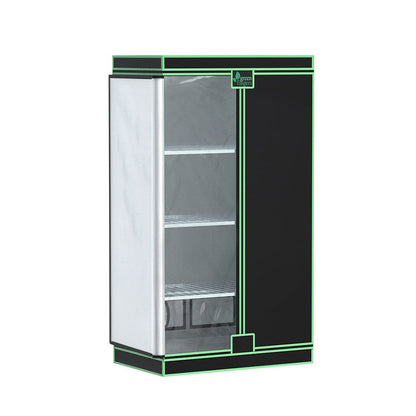 Green Fingers Grow Tent 100x60x180cm 4 Tiers Kits Hydroponics Indoor Grow System