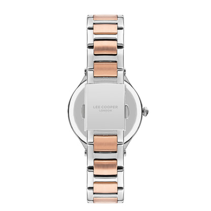 Lee Cooper Classic Silver Dial Two Tone Watch – LC07440.520