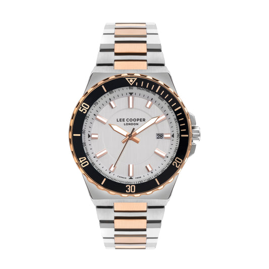 Lee Cooper Executive Chronograph Date Window Two Tone Watch – LC07622.530