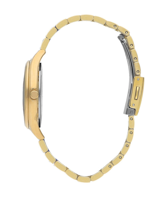 Lee Cooper Classic White MOP Dial Two-Tone Watch – LC07874.130
