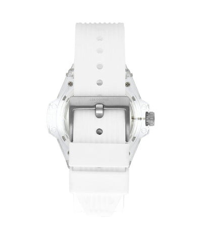 Lee Cooper Multifunction Silver Dial White Silicone Watch – LC07975.333