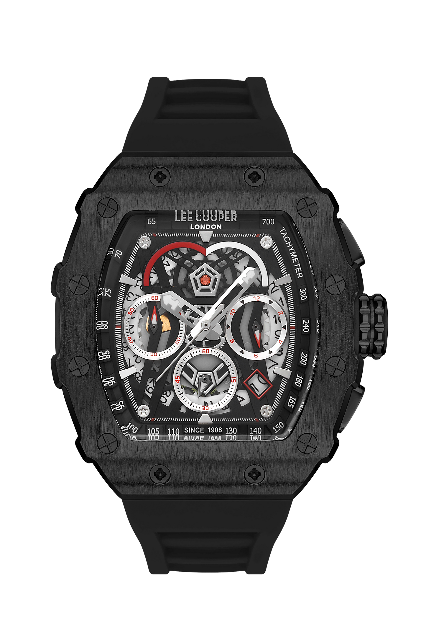 Lee Cooper Multi-Function Analog Black Dial Watch – LC07810.651