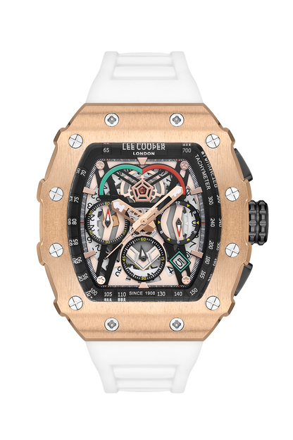 Lee Cooper Multi-Function Analog Rose Gold Dial Watch – LC07810.452