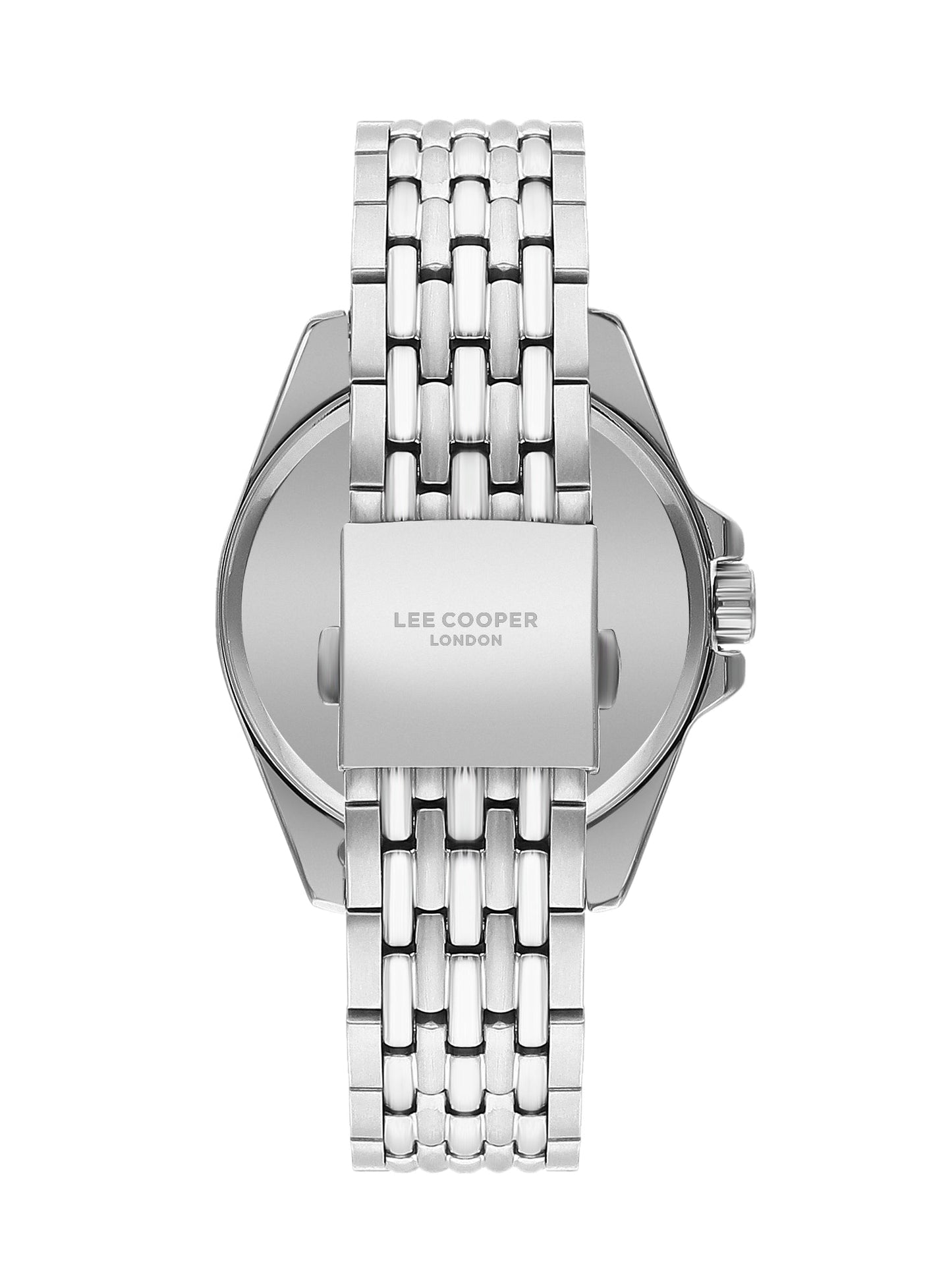 Lee Cooper Silver Analog Metal Strap Blue Dial Watch – LC07954.300