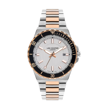 Lee Cooper Executive Chronograph Date Window Two Tone Watch – LC07622.530