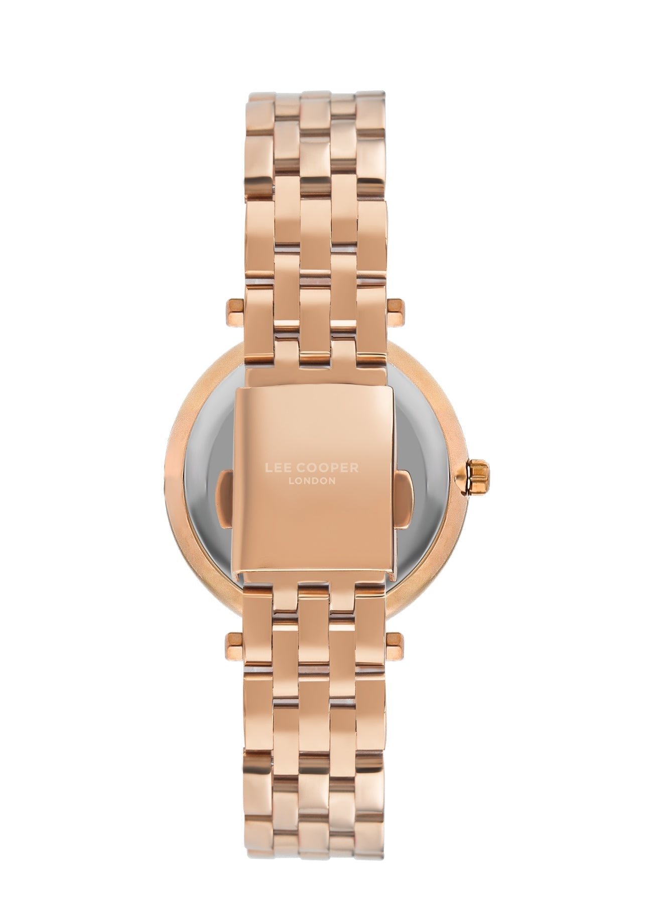 Lee Cooper 34MM Rose Gold Analog Brown Dial Watch – LC07864.440