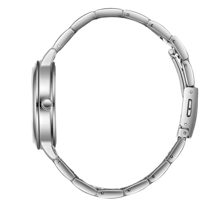 Lee Cooper 35MM Silver & Rose Gold Analog Stainless Steel Watch