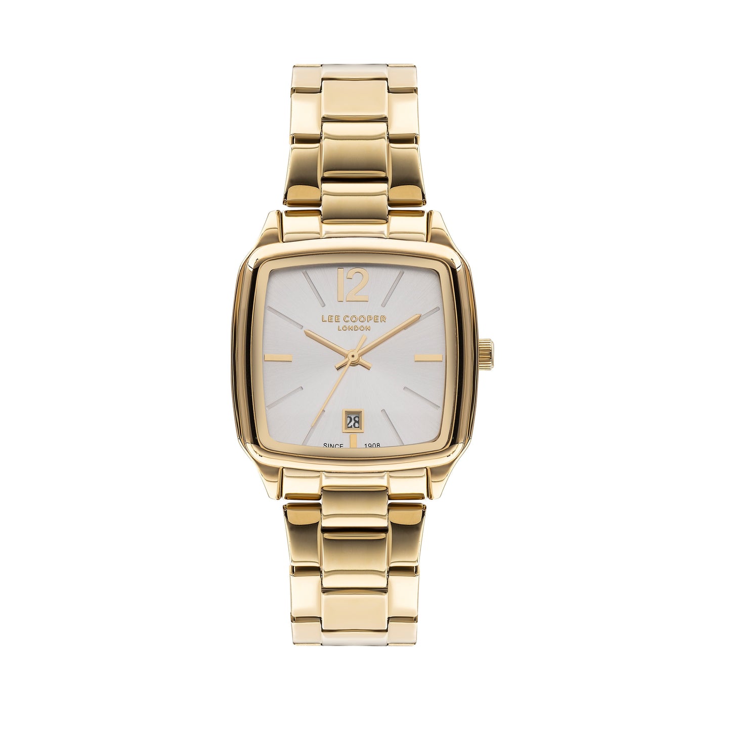 Lee Cooper 36MM Gold Analog Metal Strap Watch – LC07612.130