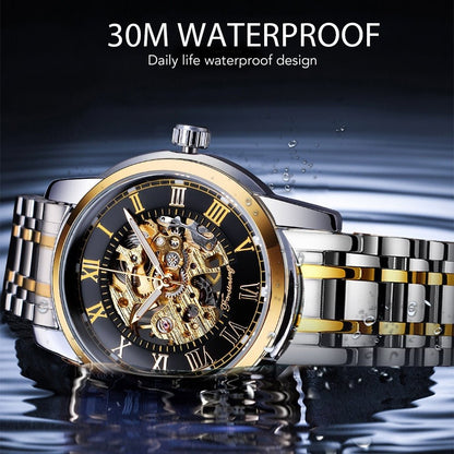 Manual Winding Mechanical Watch – Men’s Casual Fashion Style - SMARTMARTNZ