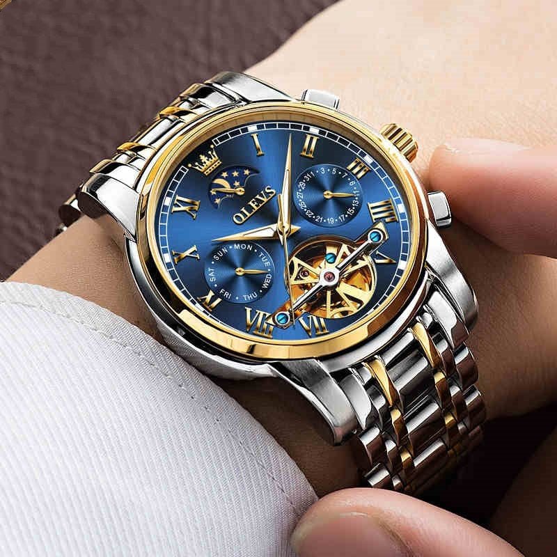 Men’s Automatic Waterproof Mechanical Watch - SMARTMARTNZ