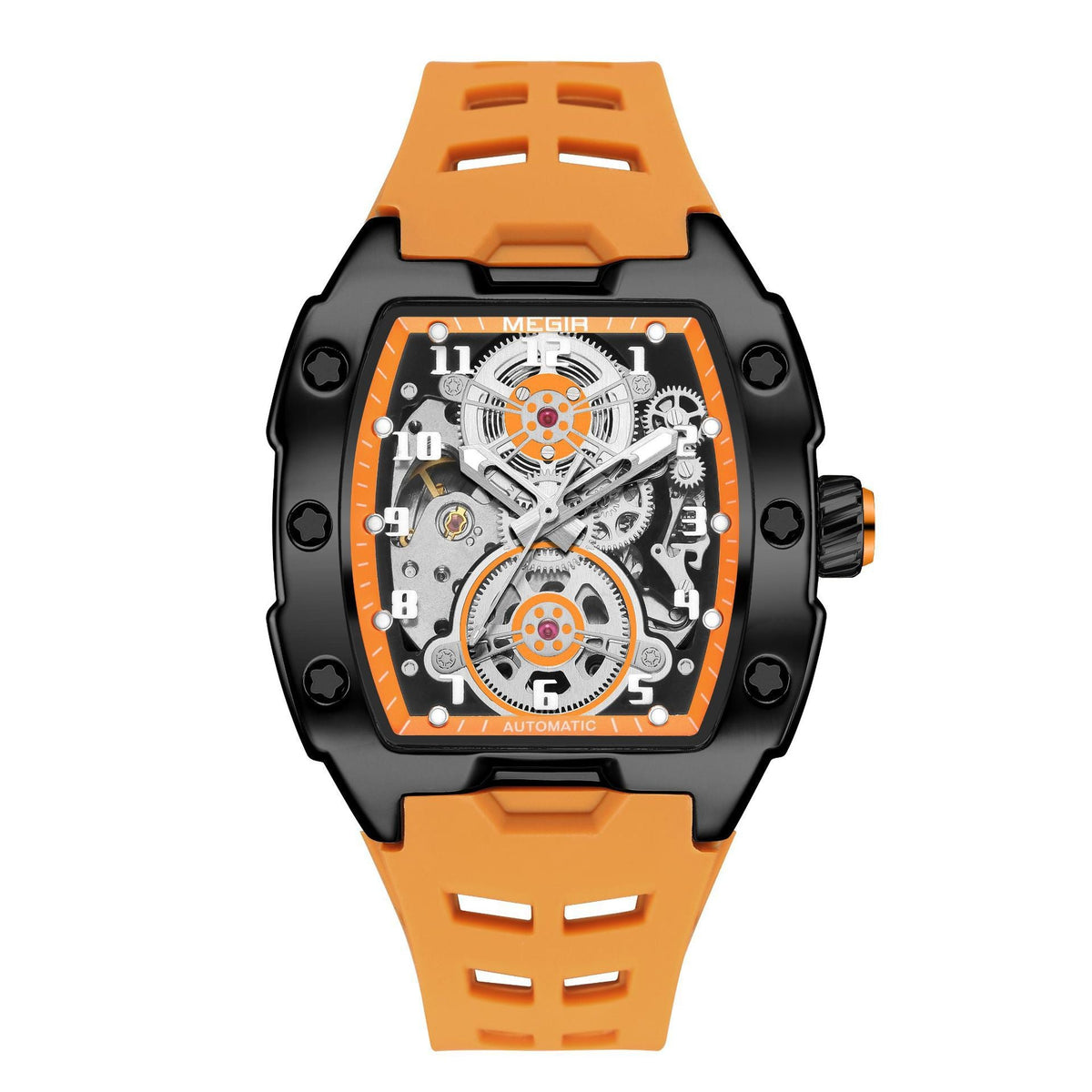 Men’s Barrel Sports Watch – Waterproof, Mechanical, High - Performance Style - SMARTMARTNZ