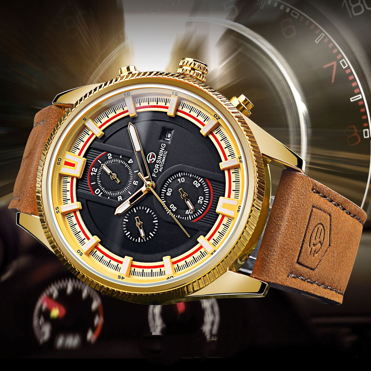 Men’s Waterproof Calendar Watch – Automatic Mechanical 30M - SMARTMARTNZ