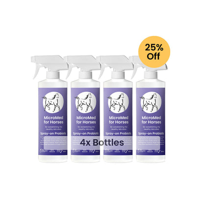 MicroMed for Horses Acute Care – 4 x 500ml Bundle