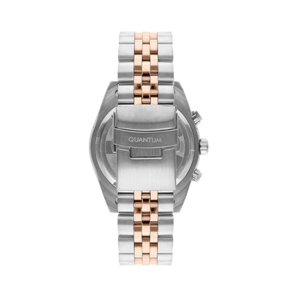 Quantum Unique Gun Dial Multifunction Two-Tone Watch PWG987.550