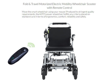Airwheel H3T Auto-Folding Electric Wheelchair With remote control
