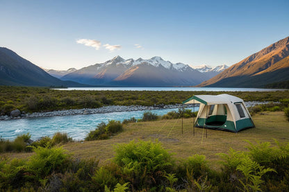 Weisshorn 4-Person Family Dome Tent | Quick Setup Camping Tent