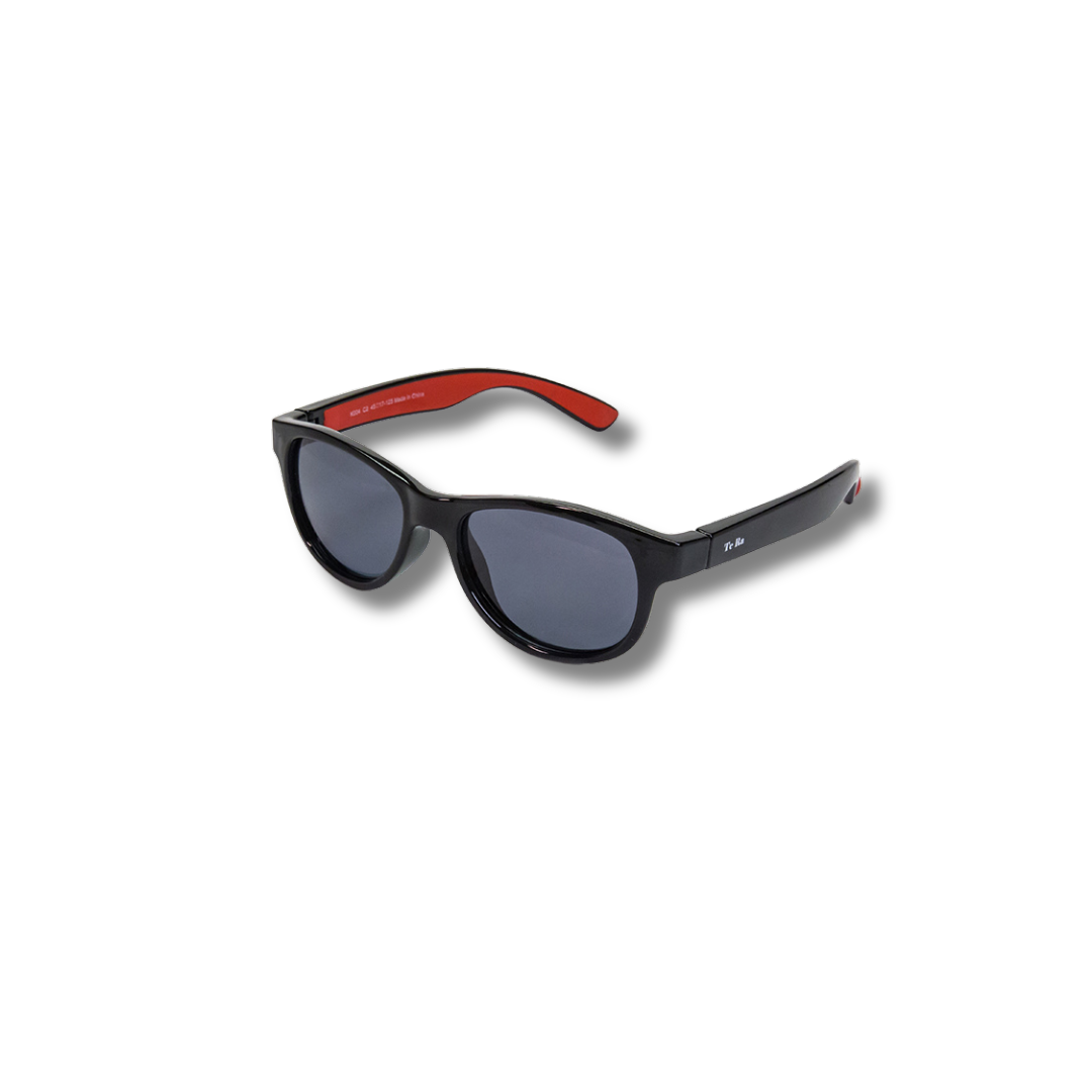 Whetū Midnight Black — Toddler Sunglasses Ages 3–6